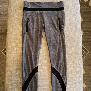 Lululemon Inspire Tight II (Mesh) - Space Dye Camo Black Dark Slate